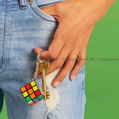Bild av Rubiks kub: 3x3 nyckelring