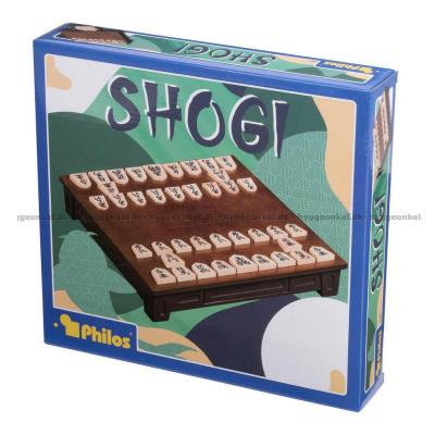 Bild av Shogi: Mörkt trä sett uppifrån