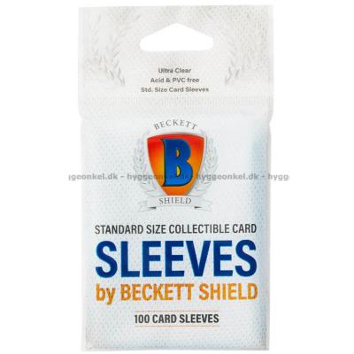 Sleeves: Beckett Shield - 100 st 63 x 88 mm