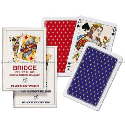 Bild av Spelkort Bridge - Blå