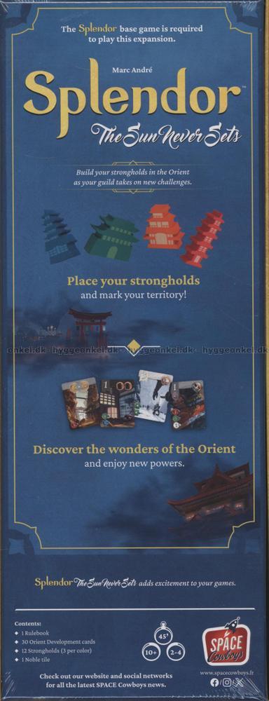 Köp Splendor: The Sun Never Sets - Engelska här!