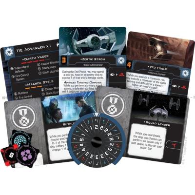 Bild av Star Wars X-Wing (2nd ed.): TIE Advanced x1
