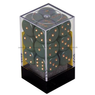 Tärningar: 12 st. (Dusty green)