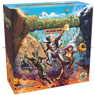 Bild av Terraria: The Board Game sett ovanifrån