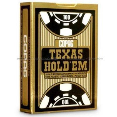 Texas Holdem pokerkort - Svarta