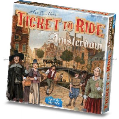 Ticket to Ride: Amsterdam - Svenska