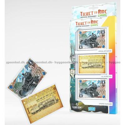 Bild av Ticket to Ride: Europe - Card Sleeves