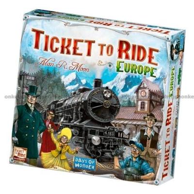 Ticket to Ride: Europe - Engelska