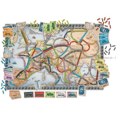 Bild av Ticket to Ride: Europe - Engelska