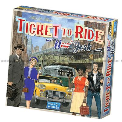 Ticket to Ride: New York - Engelska