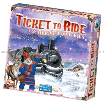 Ticket to Ride: Nordic Countries - Engelska