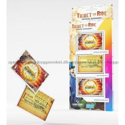 Bild av Ticket to Ride: USA - Card Sleeves