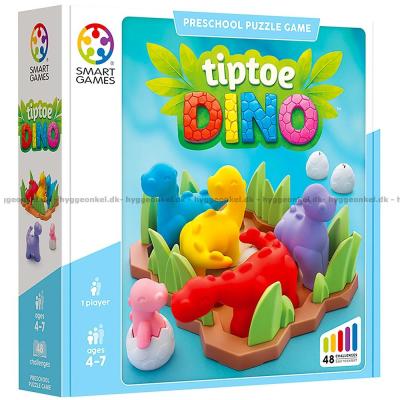 Bild av Tiptoe Dino sett ovanifrån