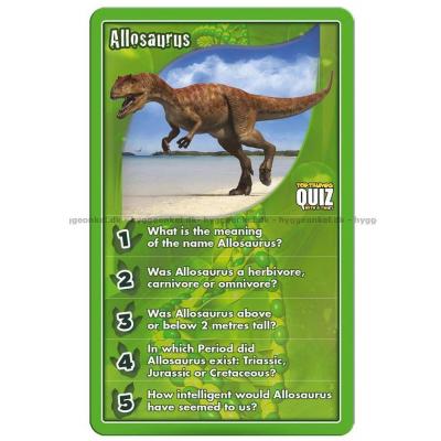 Bild av Top Trumps Quiz: Dinosaurs