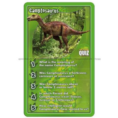 Bild av Top Trumps Quiz: Dinosaurs