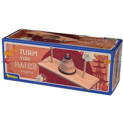Bild av Tower of Hanoi sett uppifrån
