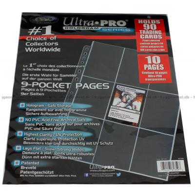 Kortfickor: Ultrapro 9-Pocket Pages - 10 st