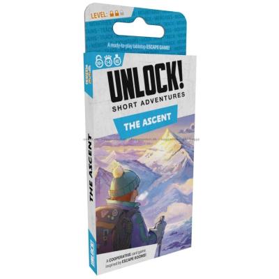 Bild av Unlock! Short Adventures 13 - The Ascent sett uppifrån