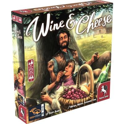 Bild av Wine & Cheese sett uppifrån