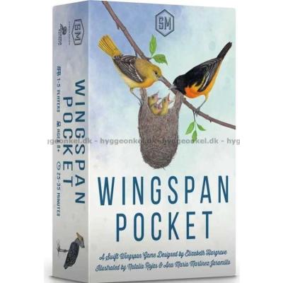 Bild av Wingspan: Pocket - Engelska sett ovanifrån