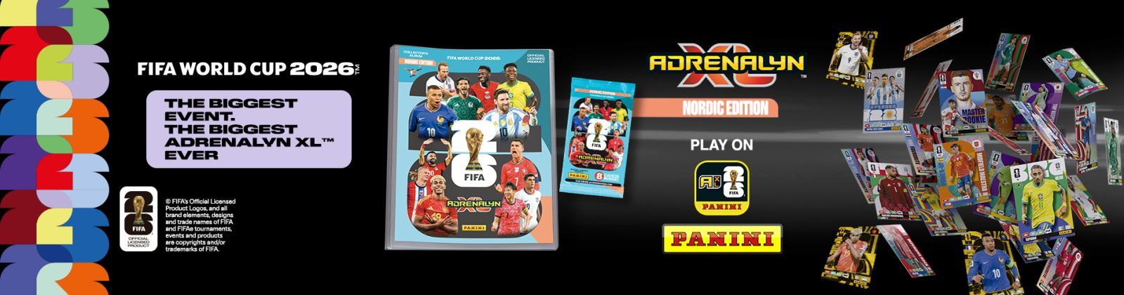 panini worldcup 2026 fotbollskort