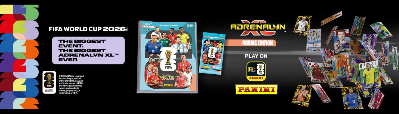 panini worldcup 2026 fotbollskort